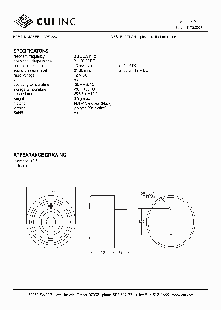 CPE-223_4366485.PDF Datasheet