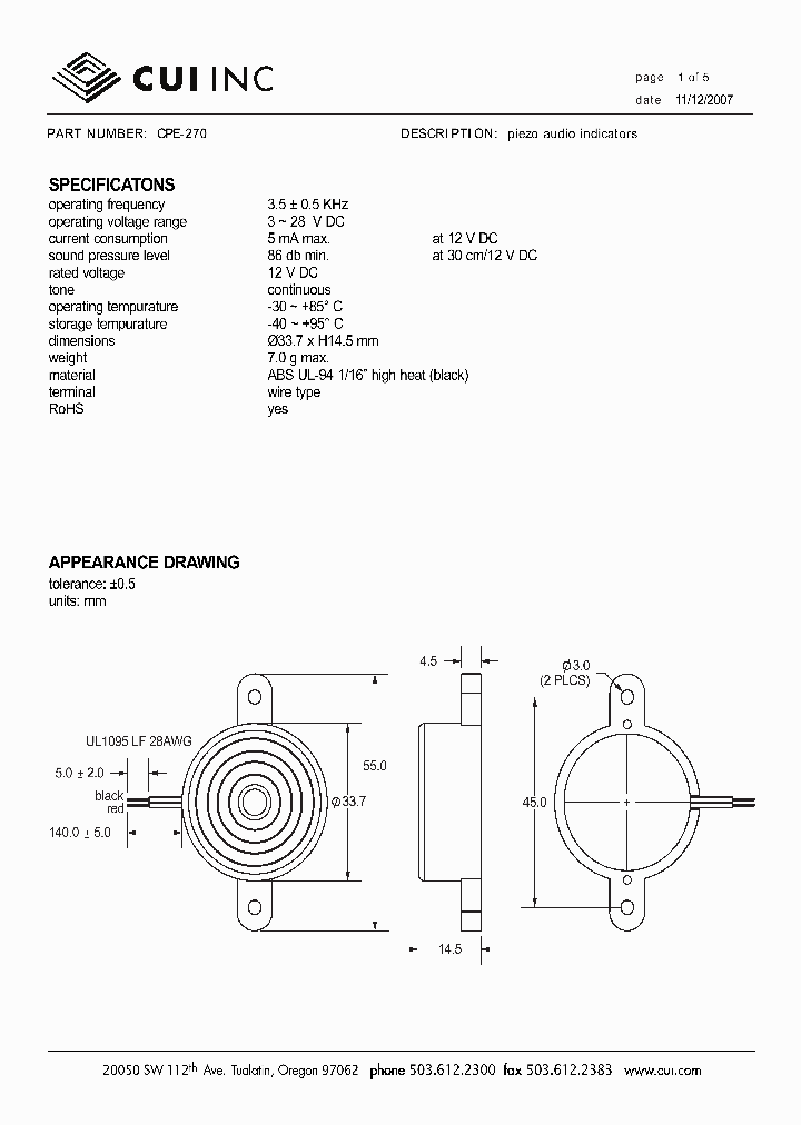 CPE-270_4400100.PDF Datasheet