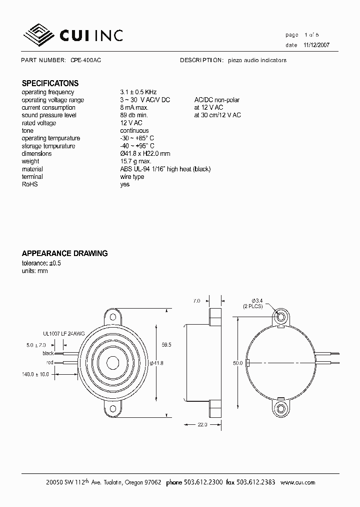 CPE-400AC_4395739.PDF Datasheet