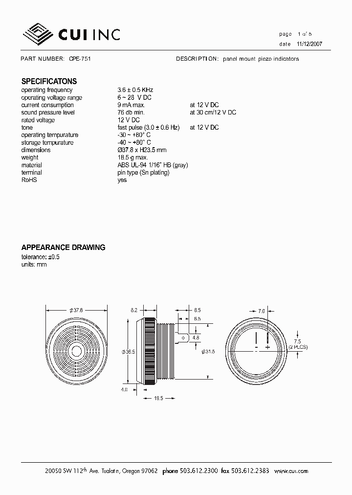 CPE-751_4490640.PDF Datasheet
