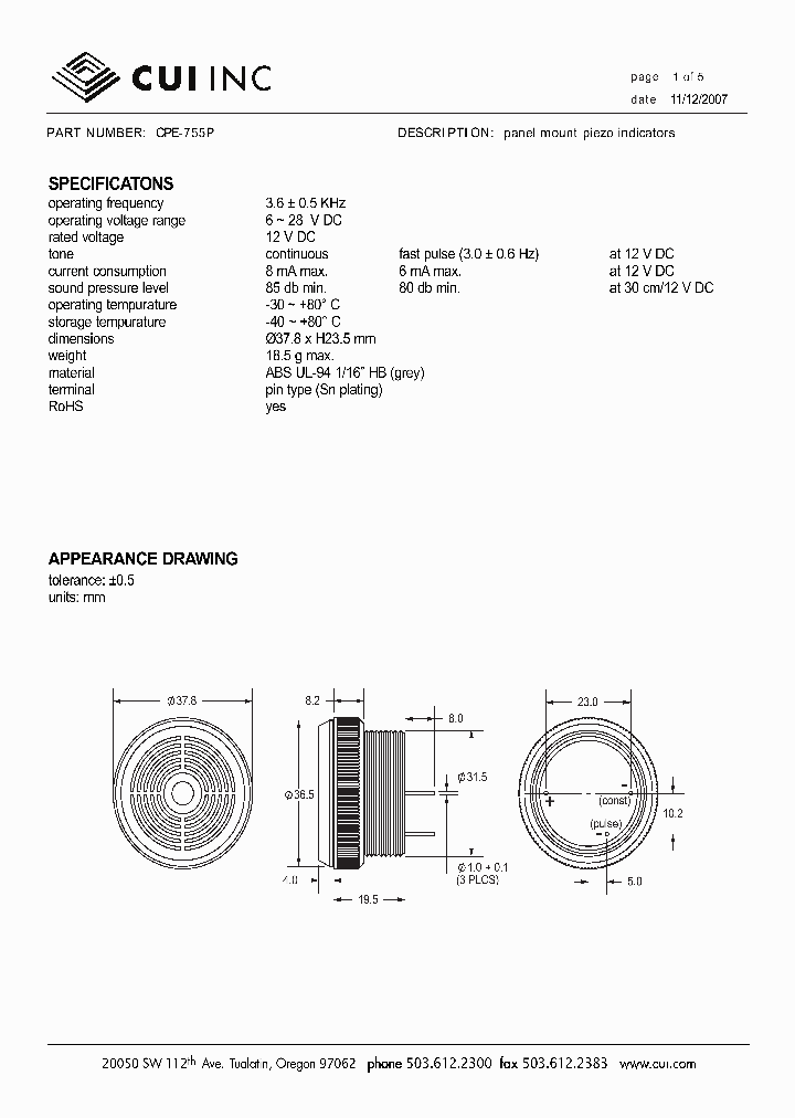 CPE-755P_4490643.PDF Datasheet
