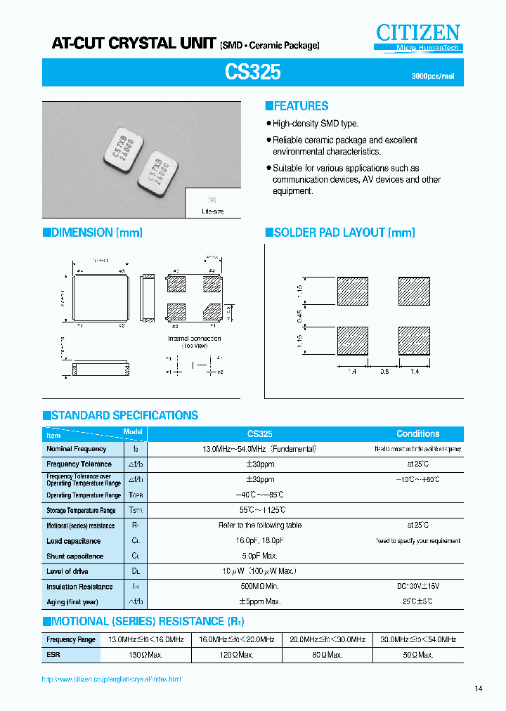 CS325_4310964.PDF Datasheet
