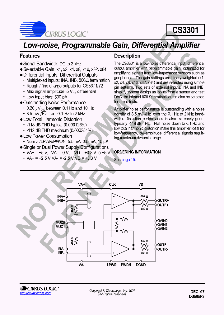 CS3301_4309283.PDF Datasheet
