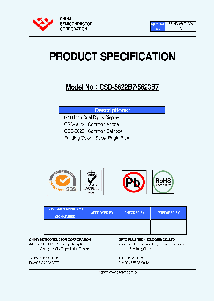 CSD-5623B7_4494253.PDF Datasheet