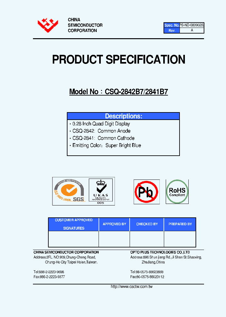 CSQ-2842B7_4737835.PDF Datasheet