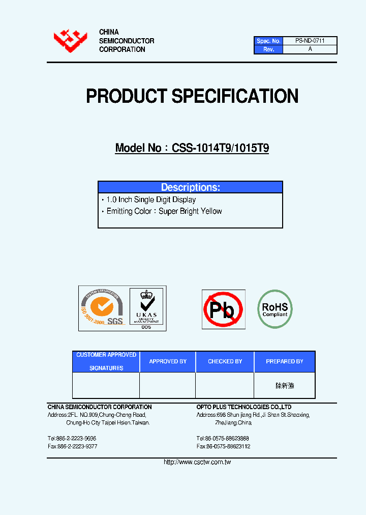 CSS-1014T9_4740463.PDF Datasheet
