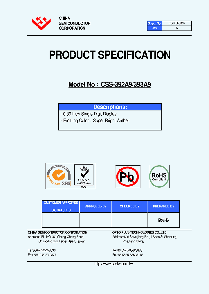 CSS-393A9_4740833.PDF Datasheet