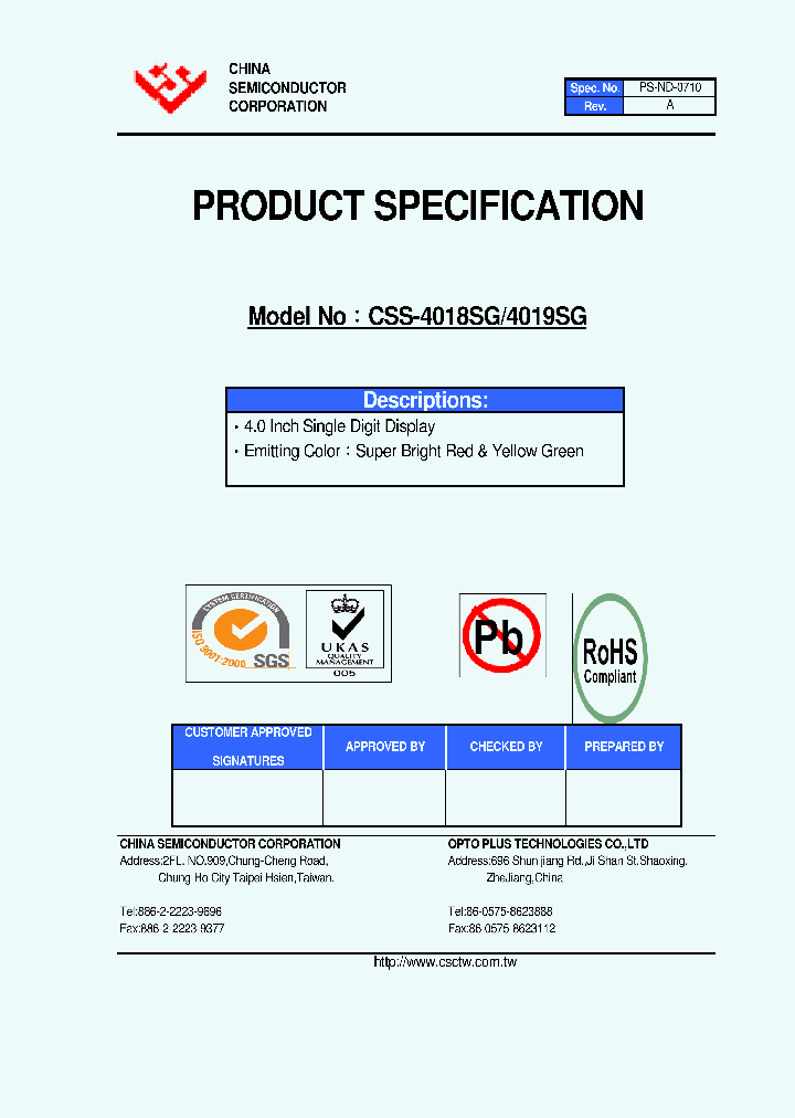 CSS-4018SG_4653145.PDF Datasheet