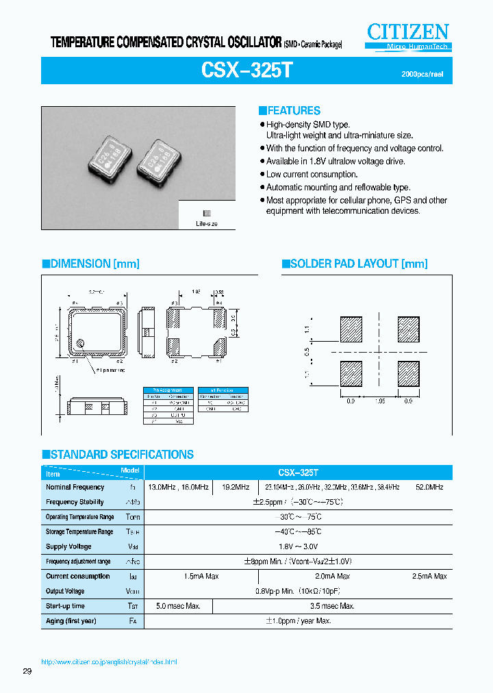 CSX-325T_4393338.PDF Datasheet