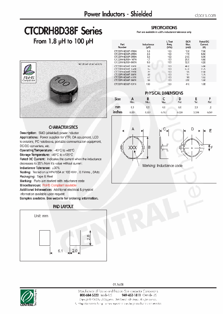 CTCDRH8D38F-101N_4494483.PDF Datasheet