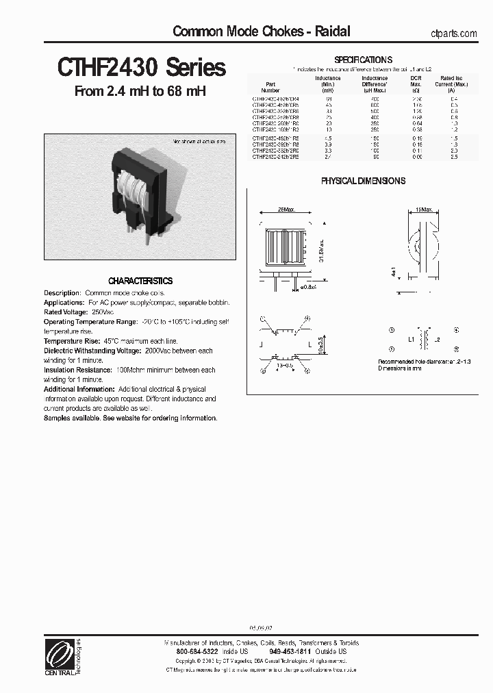 CTHF2430_4436015.PDF Datasheet