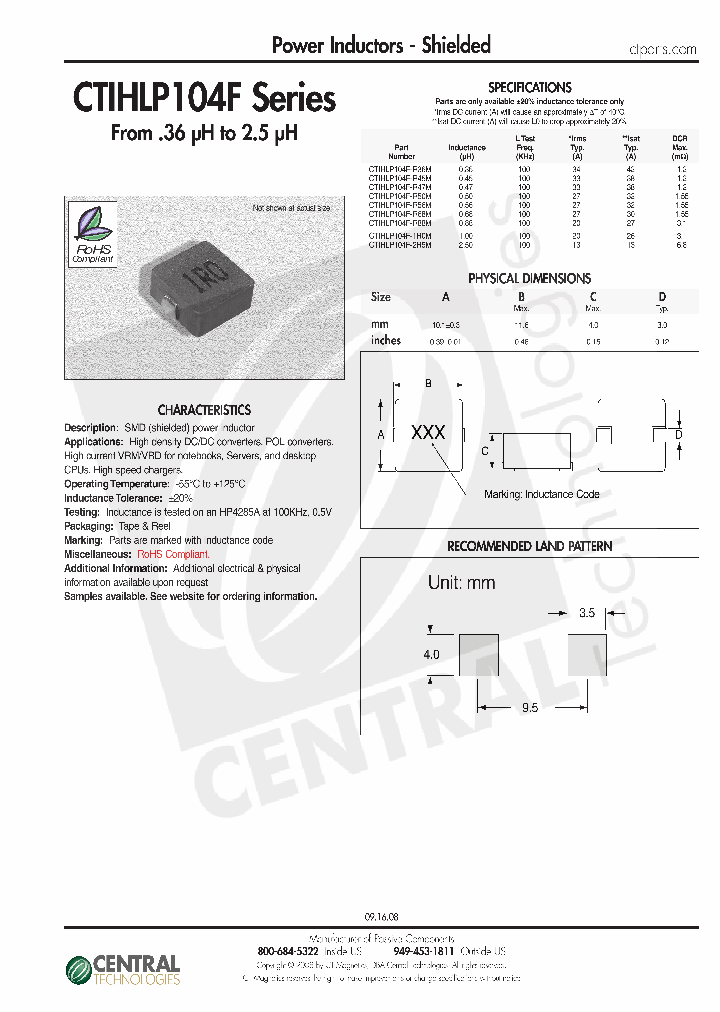 CTIHLP104F_4468128.PDF Datasheet