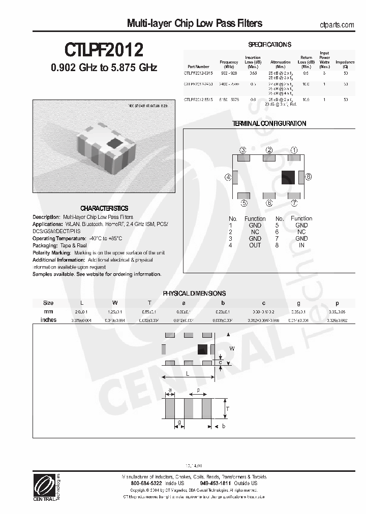 CTLPF2012-5515_4558817.PDF Datasheet