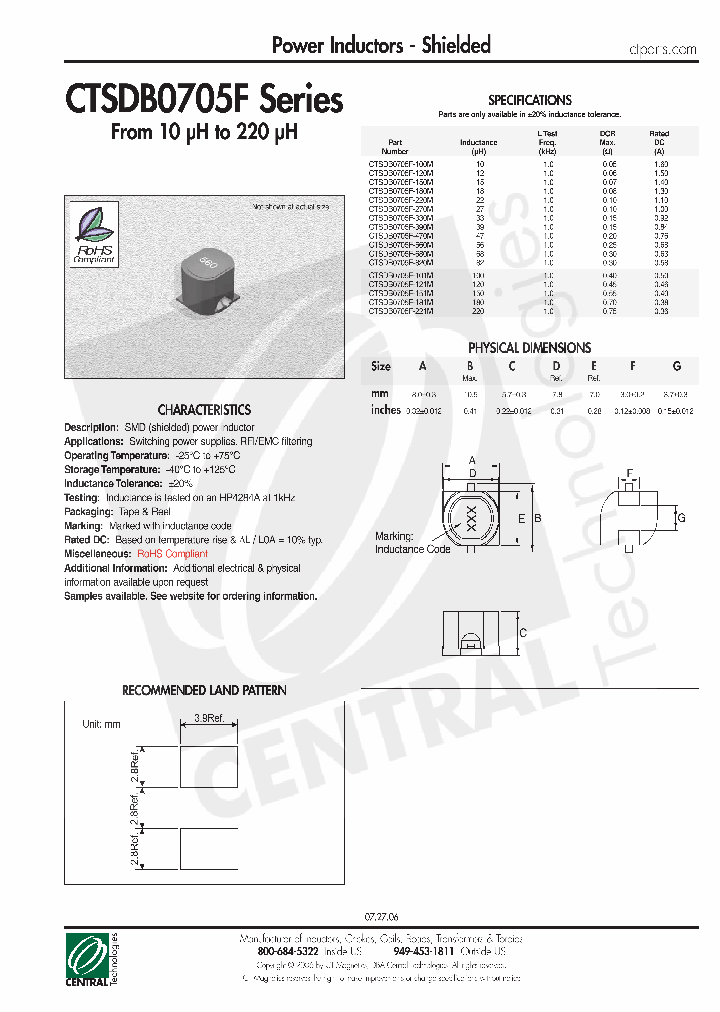 CTSDB0705F-181M_4493095.PDF Datasheet