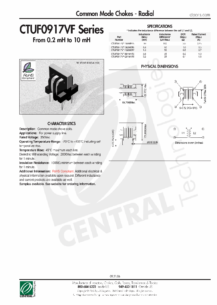 CTUF0917VF_4683682.PDF Datasheet
