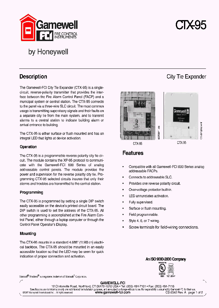 CTX-95_4362365.PDF Datasheet