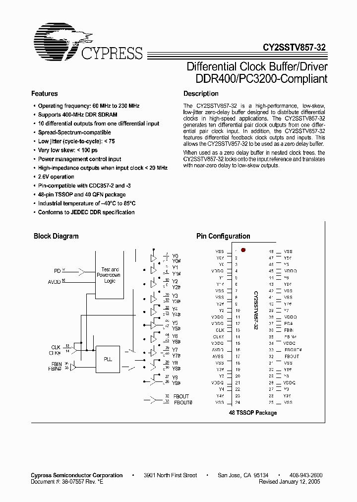 CY2SSTV857LFI-32_4683825.PDF Datasheet