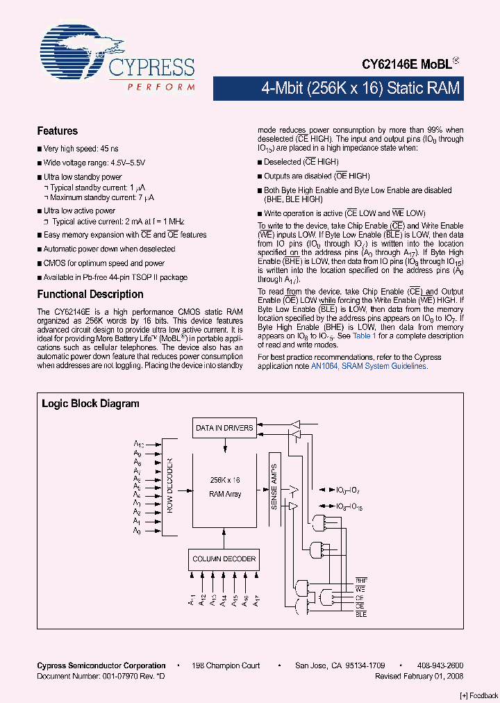 CY62146E08_4822111.PDF Datasheet