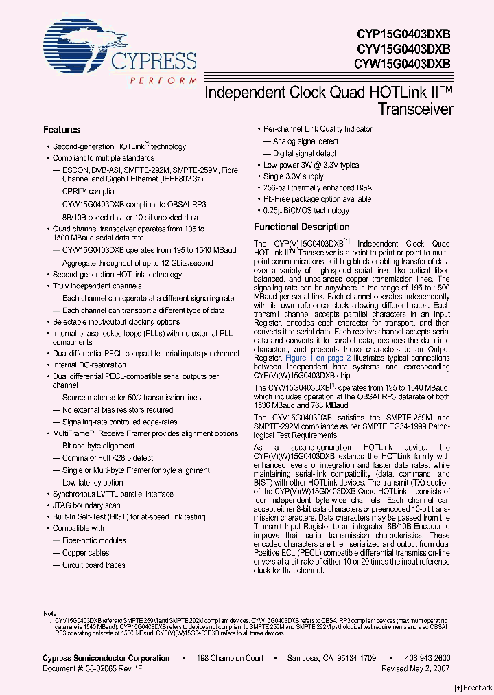 CYP15G0403DXB09_4822505.PDF Datasheet