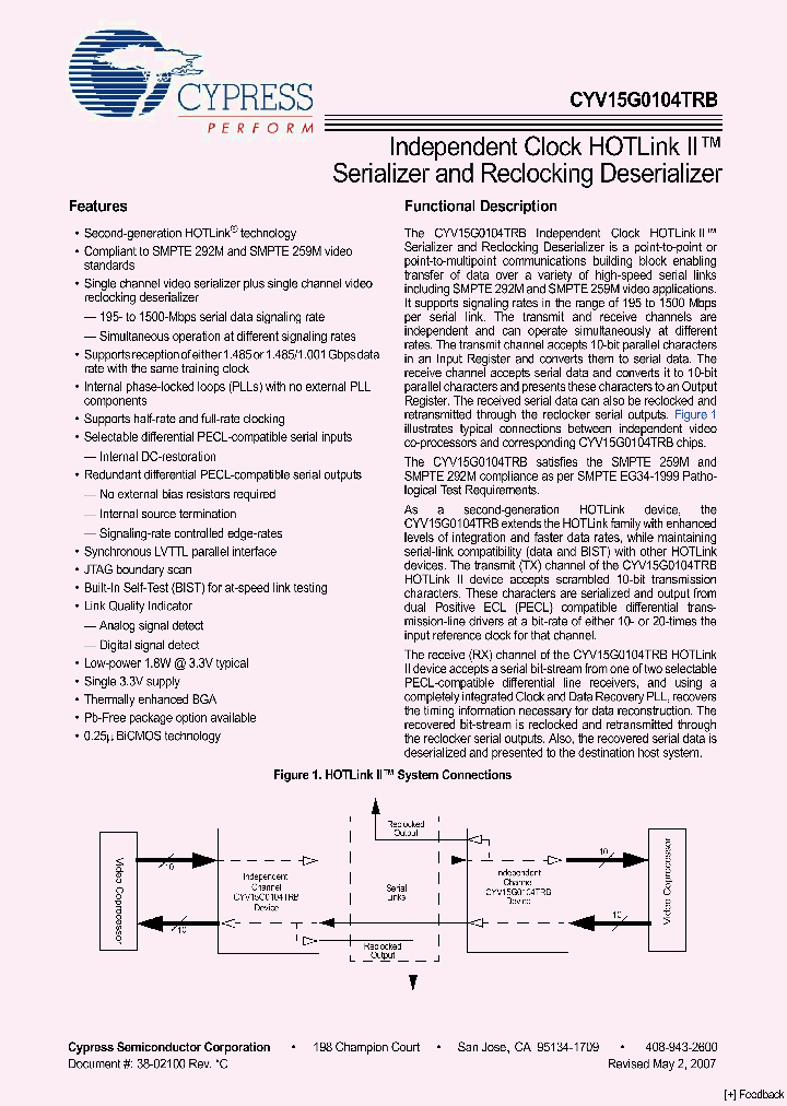 CYV15G0104TRB-BGC_4236429.PDF Datasheet