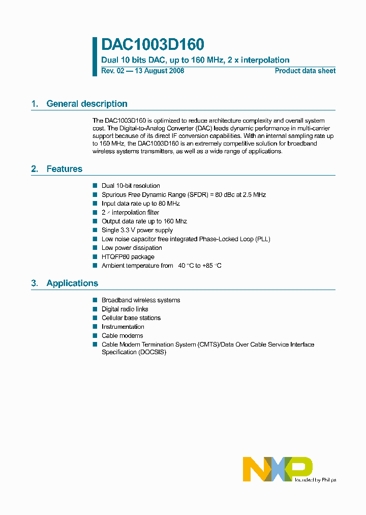 DAC1003D160_4773275.PDF Datasheet