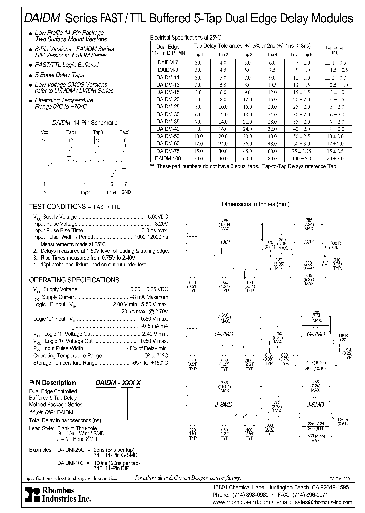 DAIDM-100_4369128.PDF Datasheet