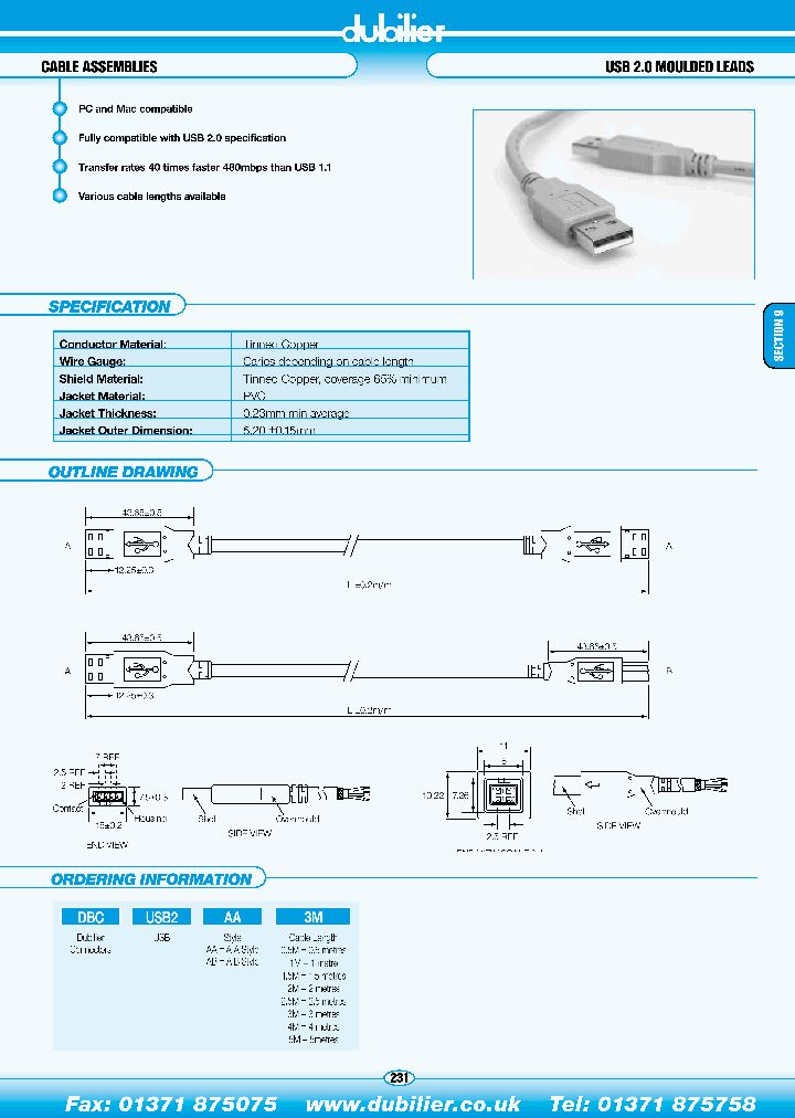 DBCUSB2AA15M_4709630.PDF Datasheet