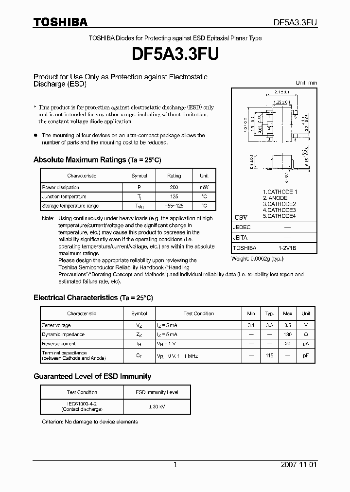 DF5A33FU_4588620.PDF Datasheet