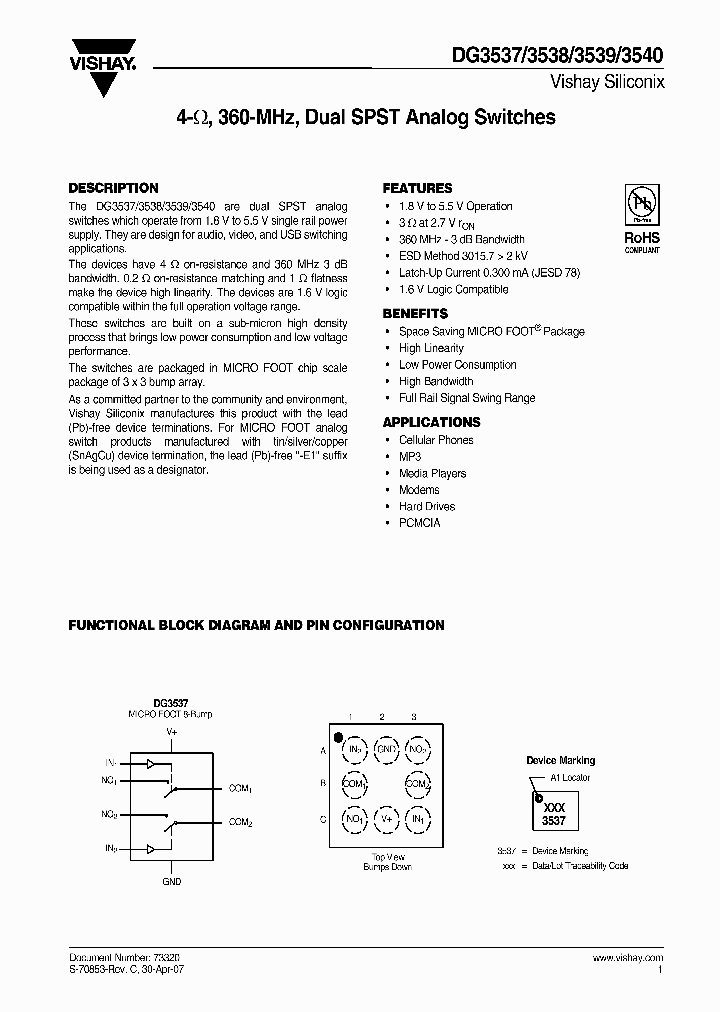 DG3537DB-T5-E1_4448395.PDF Datasheet