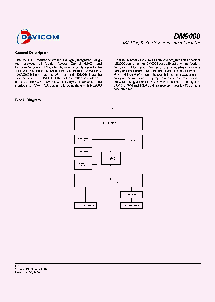 DM9008_4522110.PDF Datasheet