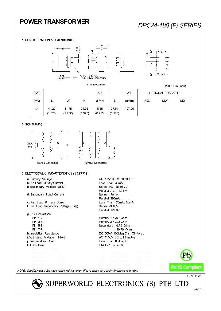 DPC24-180_4508562.PDF Datasheet