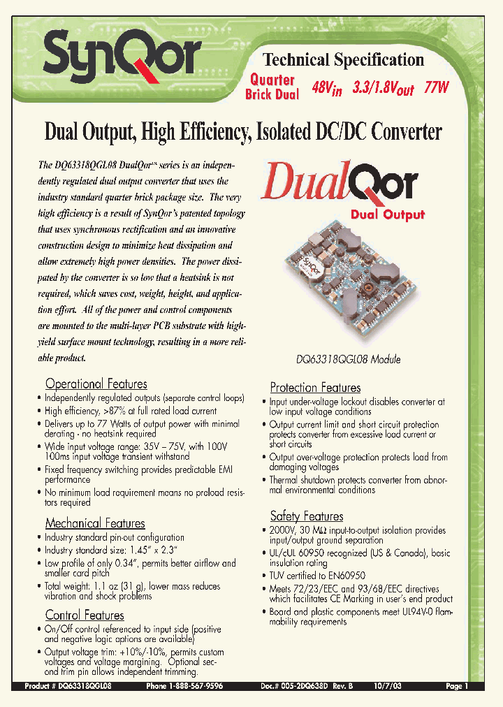 DQ63318QGL08PKS_4534158.PDF Datasheet