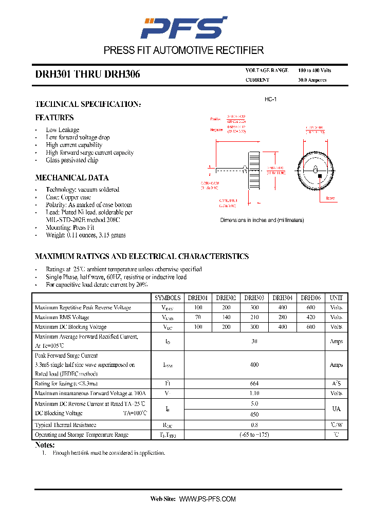 DRH301_4850964.PDF Datasheet
