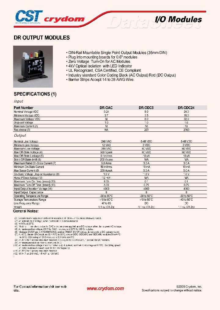 DR-OAC_4320358.PDF Datasheet