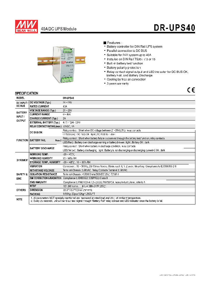 DR-UPS40_4313941.PDF Datasheet