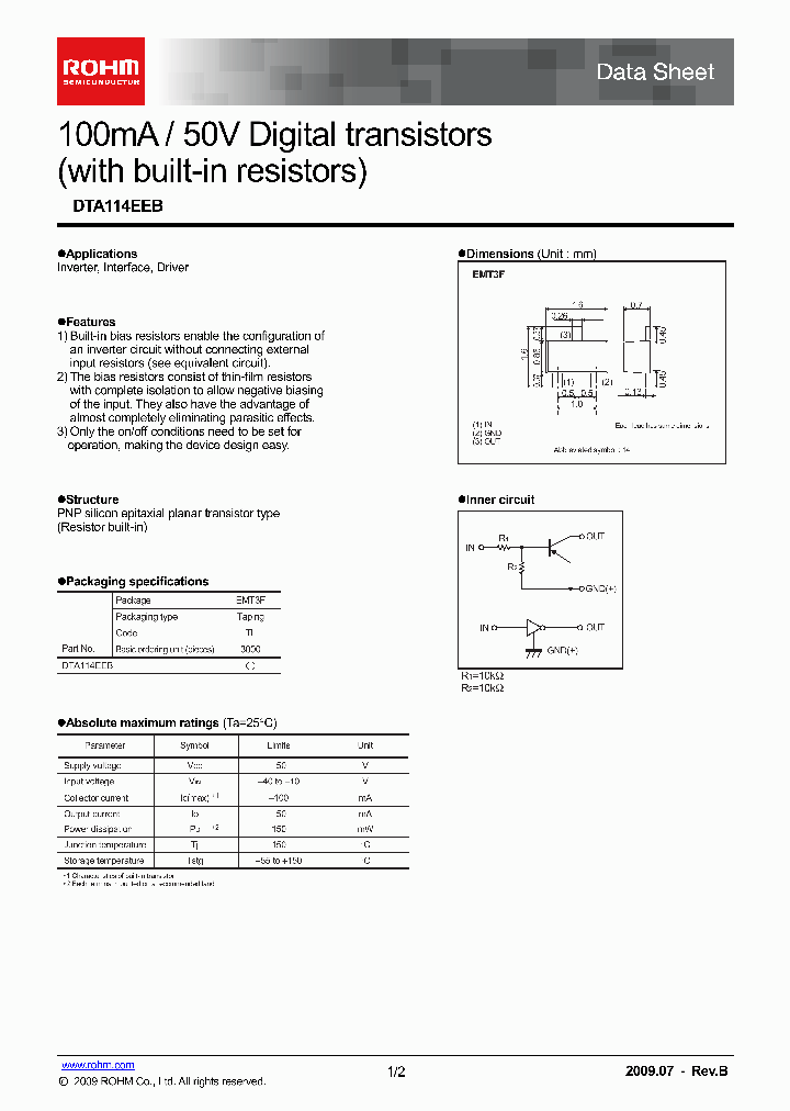 DTA114EEB09_4539131.PDF Datasheet