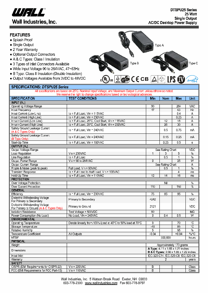 DTSPU25A-110_4503157.PDF Datasheet