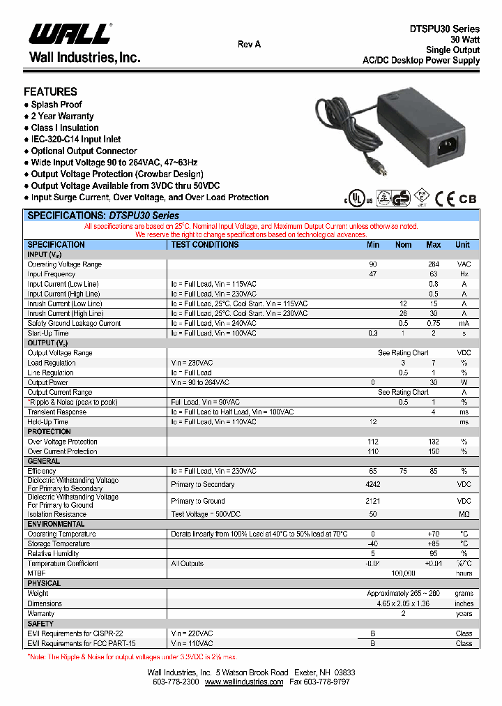 DTSPU30-110_4503155.PDF Datasheet
