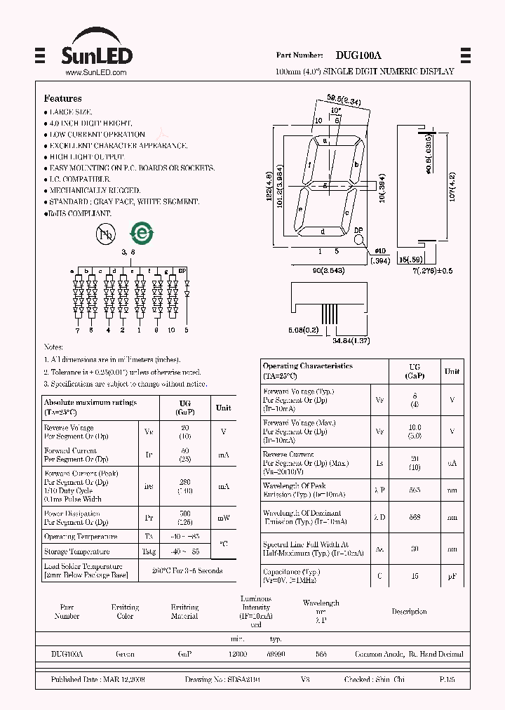 DUG100A_4789039.PDF Datasheet