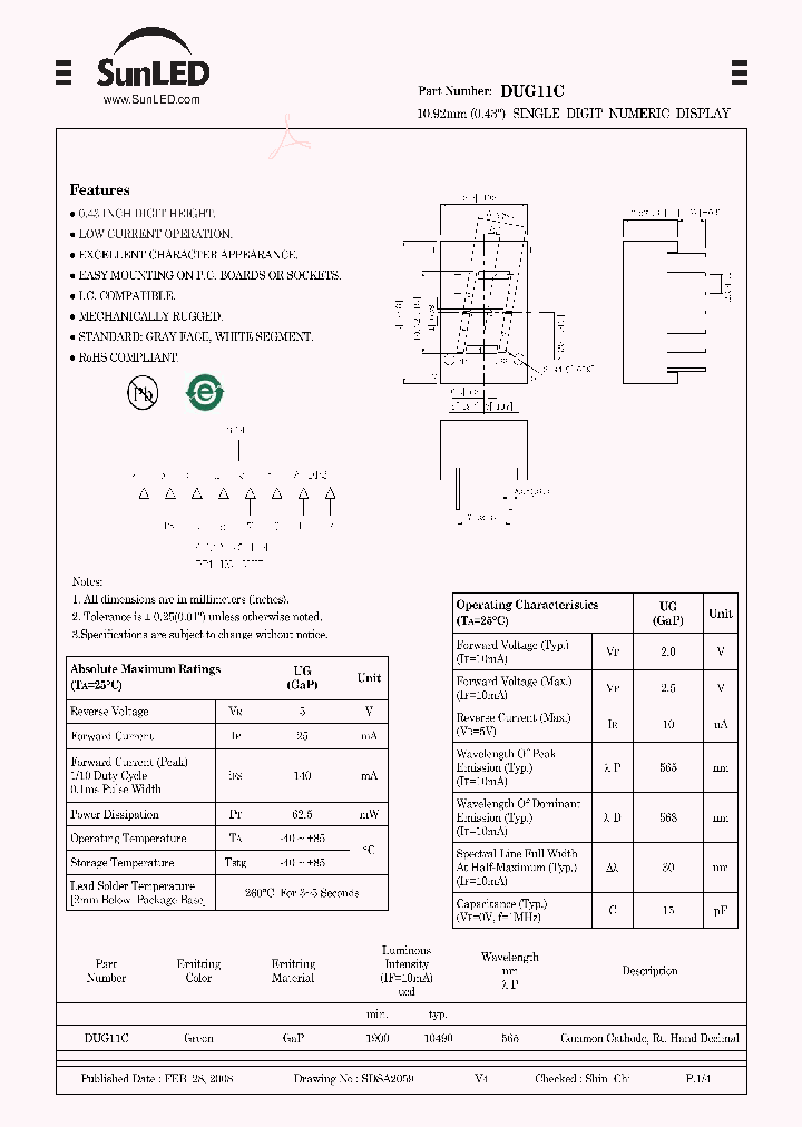 DUG11C_4456603.PDF Datasheet
