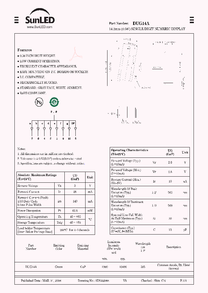 DUG14A_4491061.PDF Datasheet