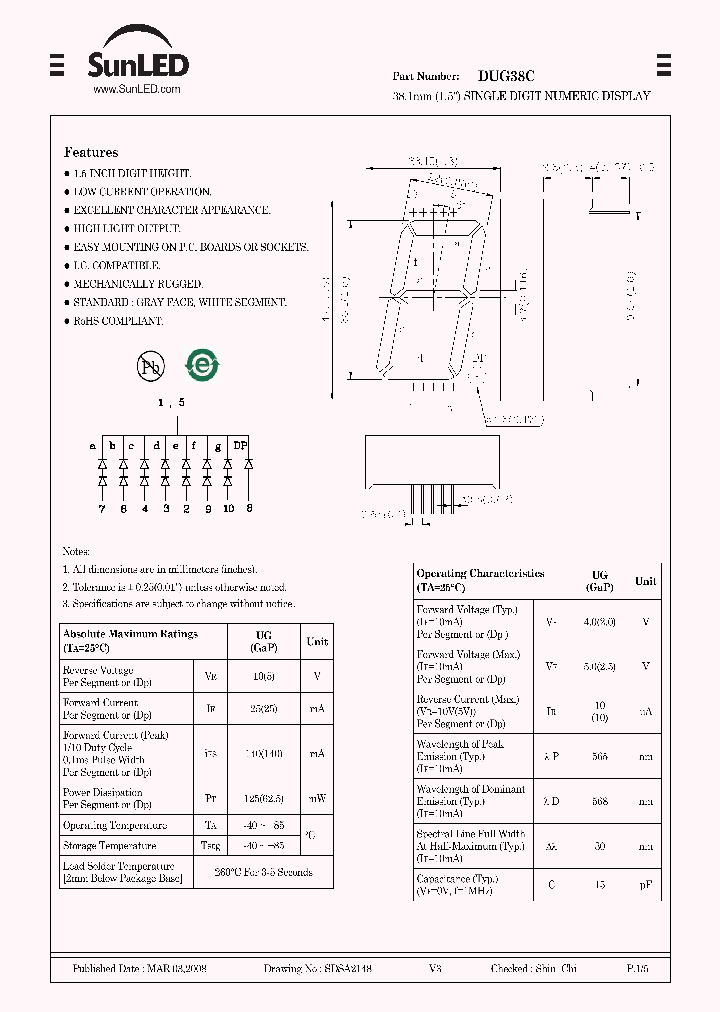 DUG38C_4226452.PDF Datasheet