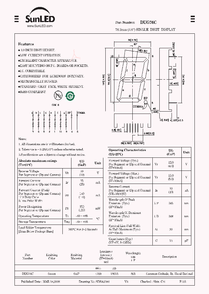 DUG76C_4226665.PDF Datasheet