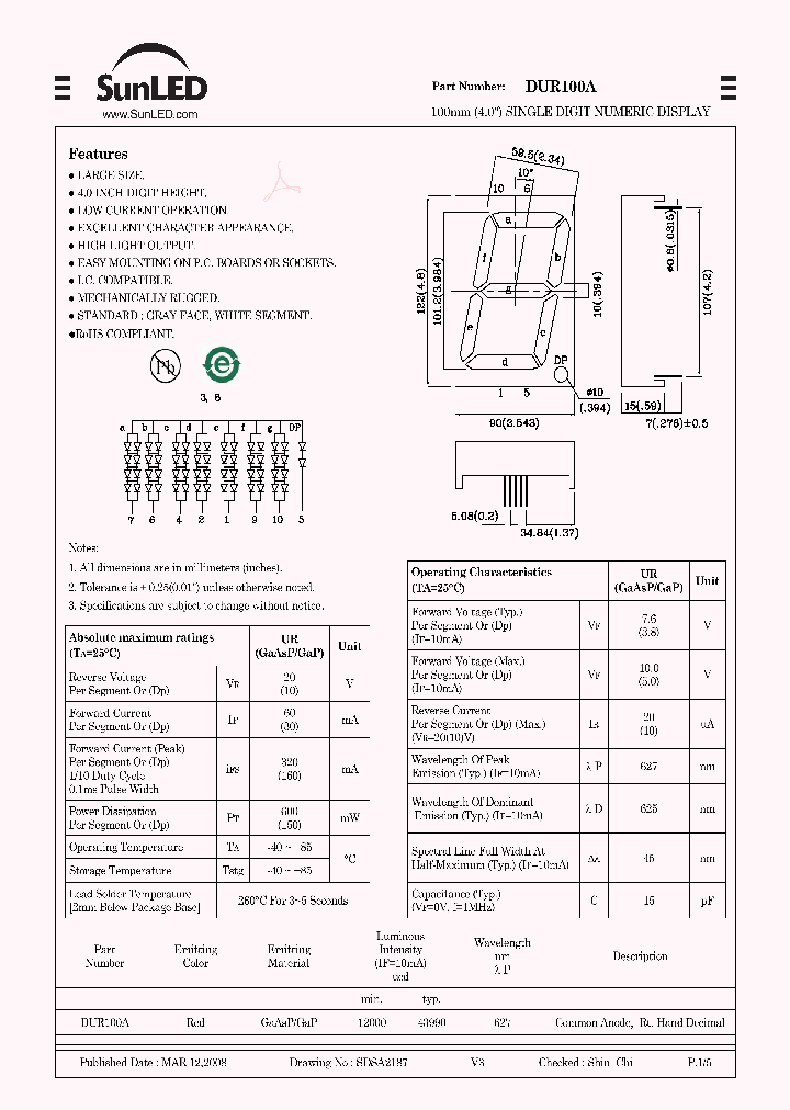DUR100A_4789152.PDF Datasheet