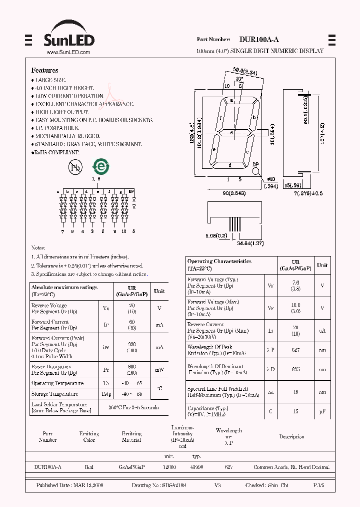 DUR100A-A_4789153.PDF Datasheet