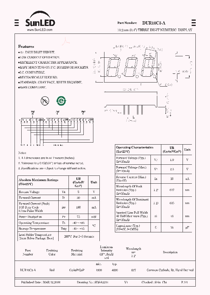 DUR10C3-A_4865283.PDF Datasheet