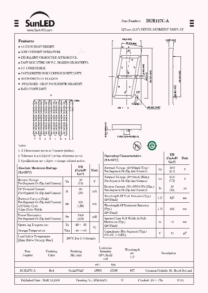 DUR127C-A_4487201.PDF Datasheet
