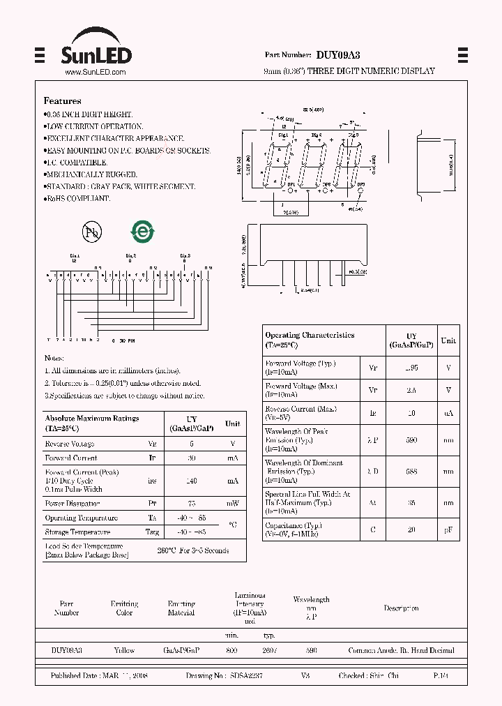 DUY09A3_4899499.PDF Datasheet