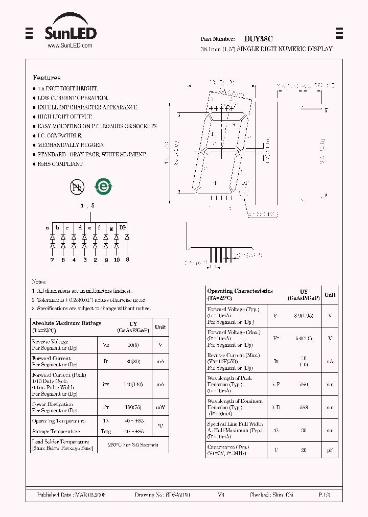 DUY38C_4438310.PDF Datasheet
