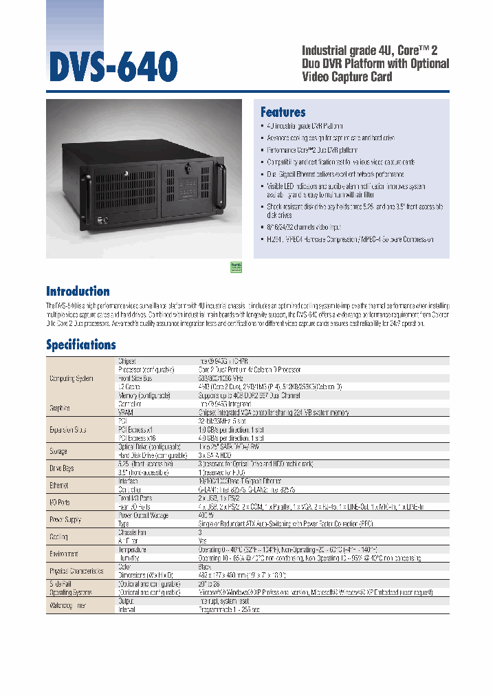 DVS-640_4541798.PDF Datasheet